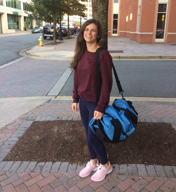 CC takes DC travel outfit