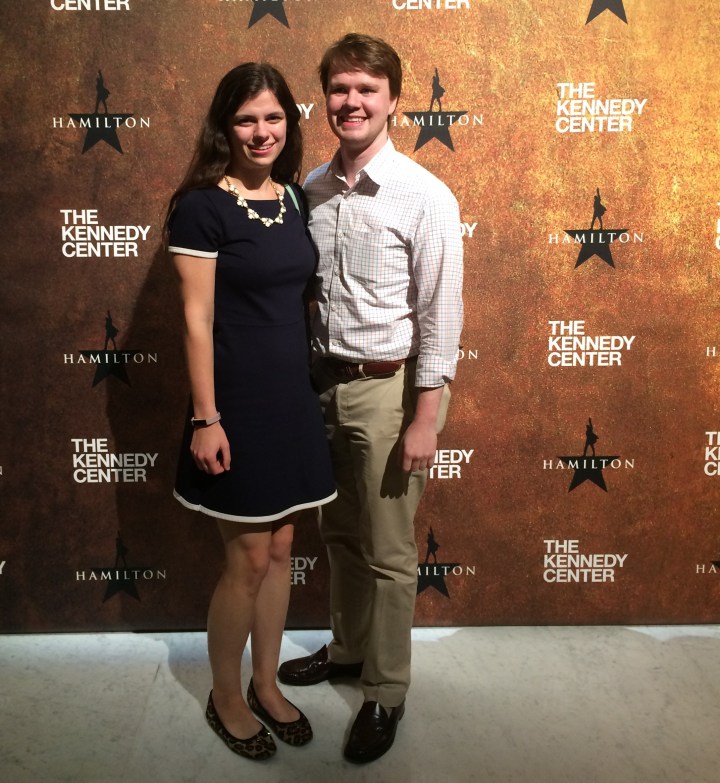 At Hamilton at the Kennedy Center