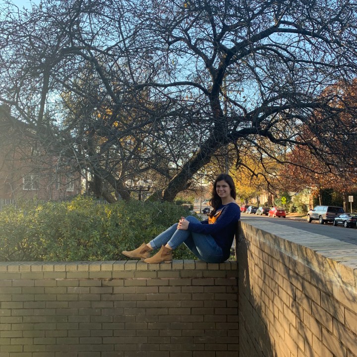 comfortable Thanksgiving outfit with fox sweater