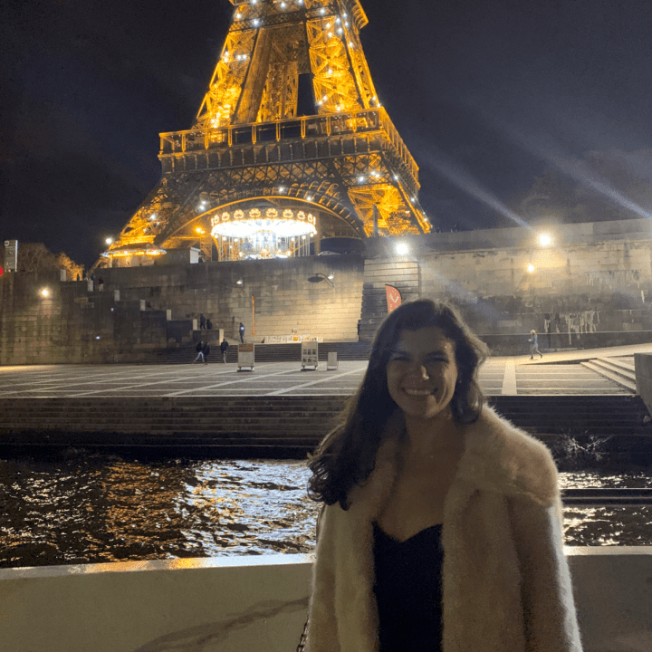 Eiffel Tower after Champagne Cruise