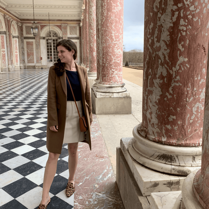 Pink Marble Terrace at Grand Trianon