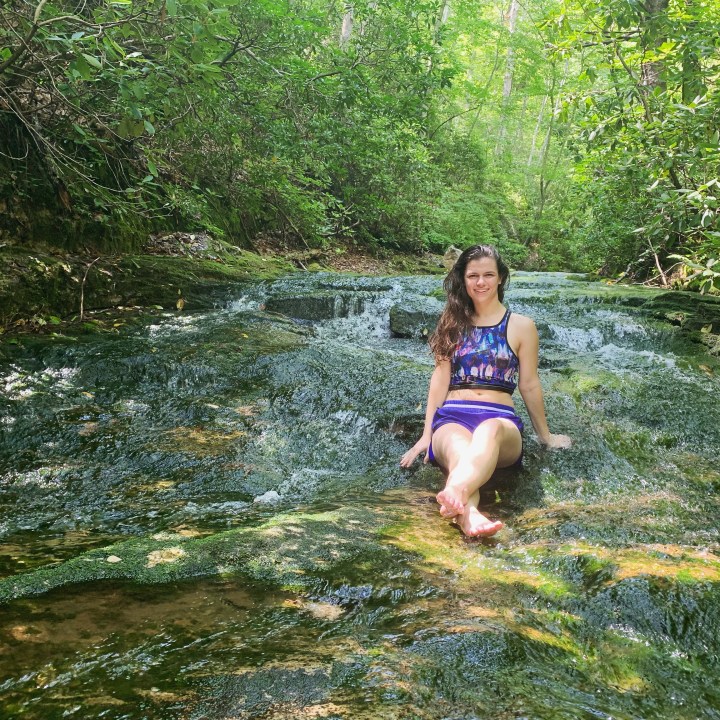 What to wear hiking and swimming at Riprap Creek