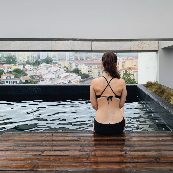 Hotel Azor pool view