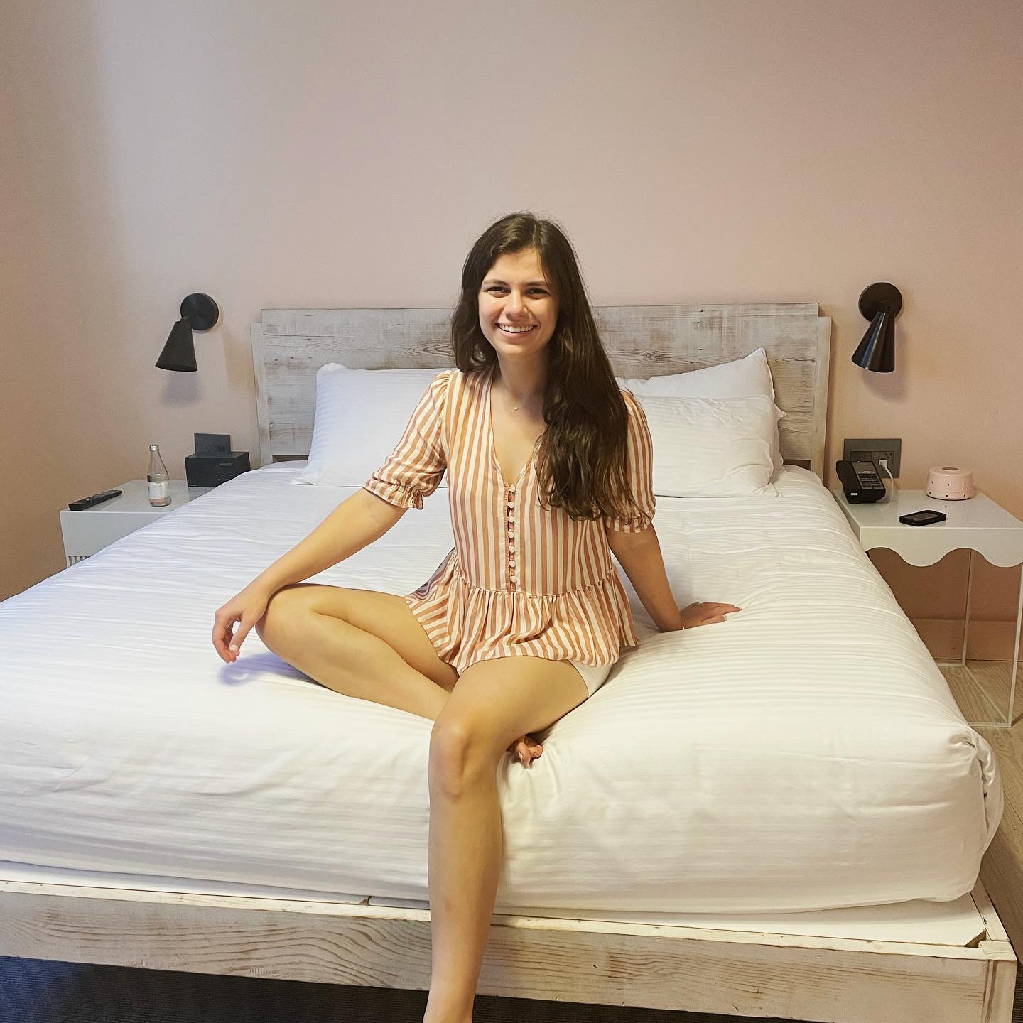 Our hotel room at the Quirk