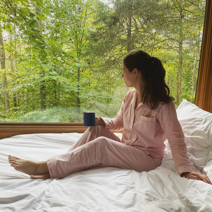 Waking up at Getaway Shenandoah