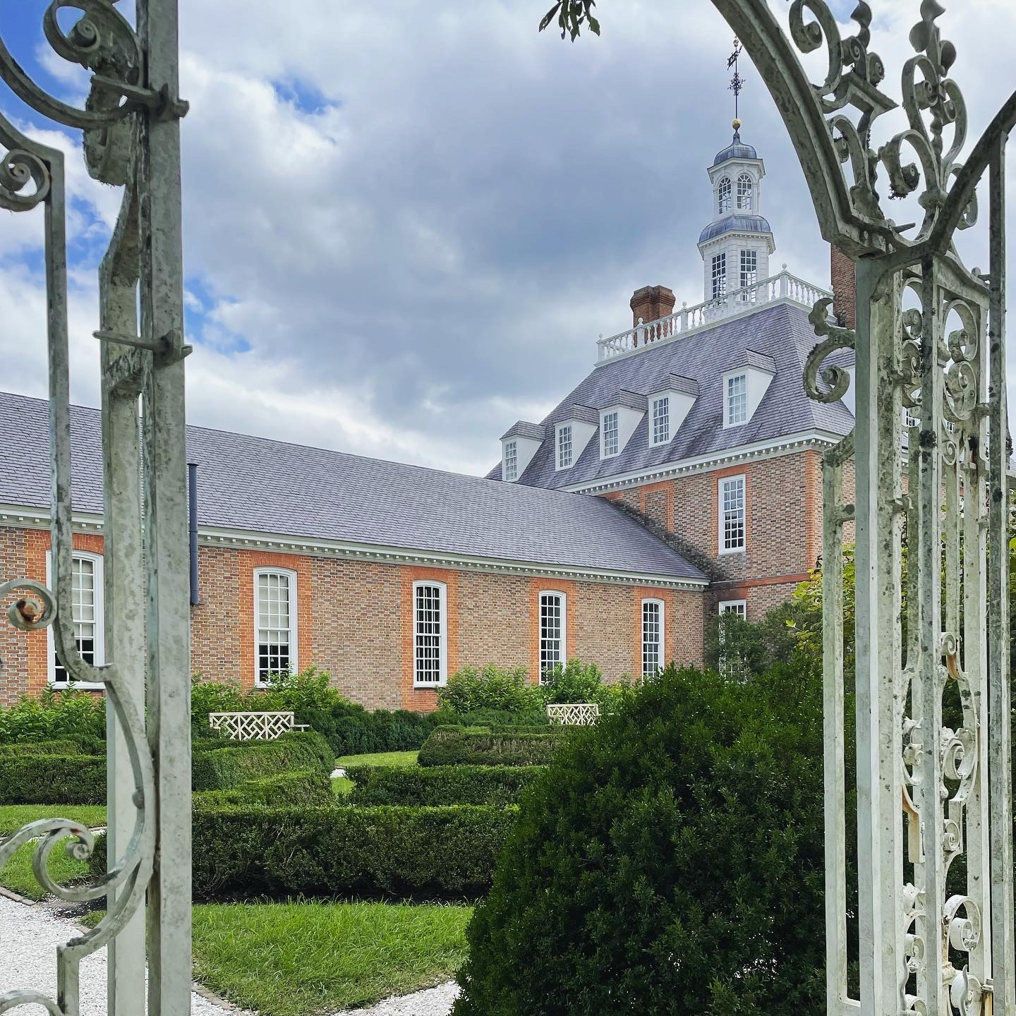 The Governor's Palace in Colonial Williamsburg