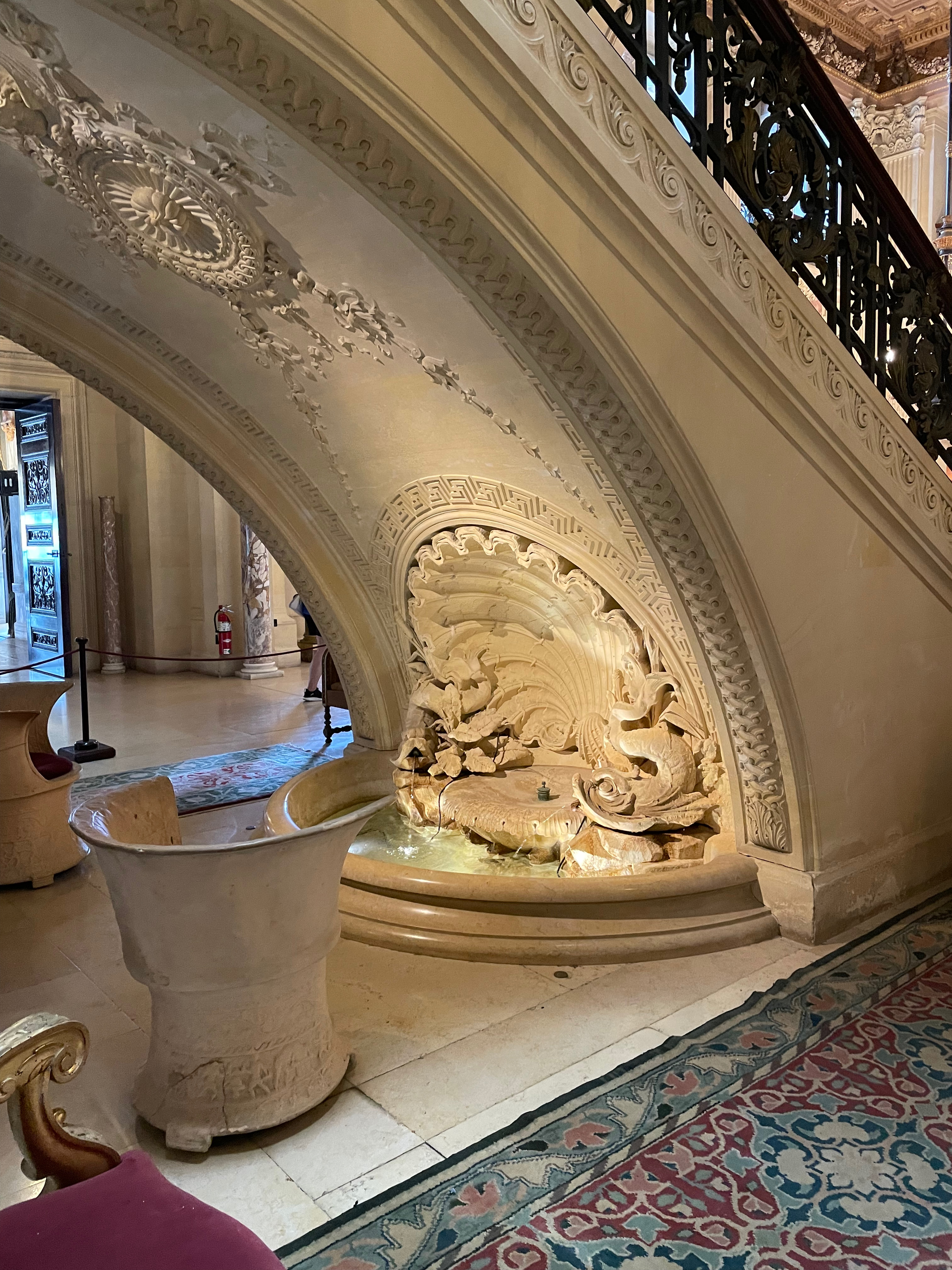 One of the fountains I loved at the Breakers